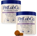 PetLab Co. Probiotics for Dogs, Support Gut Health, Occasional Diarrhea, Digestive Health & Seasonal Allergies - Pork Flavor - 30 Soft Chews - Packaging May Vary (Value 2-Pack)