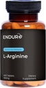 Endur L-Arginine, Healthy Blood Flow & Heart Function Supplement, Supports Exercise Performance & Immune Health, Gluten Free, 350mg (400 Tablets)