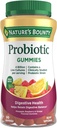 Nature's Bounty Probiotic Gummies, Immune Health & Digestive Balance, Pineapple, Raspberry and Orange Flavor Gummies, 60 Ct