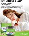 Venture Pal Magnesium Lotion, Topical Magnesium Cream for Sleep, Leg Cramps & Pain, Muscle Relaxation, Calm, Moisturizing Supplement with Coconut Oil, Shea Butter & Hyaluronic Acid, Safe for Kids