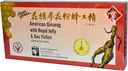 Prince of Peace American Ginseng With Royal Jelly and Bee Pollen 100cc Count (10x 10cc)