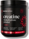 SMARTERNUTRITION Creatine Monohydrate Powder, 5000mg (5g) Per Serving - Creatine Powder for Women & Men, Unflavored, Pre-Workout & Post Workout Support for Muscle Mass & Hydration [100 Servings]