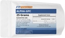 Alpha-GPC Powder 25 Grams, Non-GMO Alpha GPC Supplement Choline Powder, Vegan, Third Party Tested, Pre-Workout, Memory and Focus, with Scoop