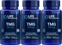 Life Extension TMG Liquid Vegetarian Capsules, 500 mg, 60 Count (Pack of 3)