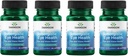 Swanson Lutein & Zeaxanthin Synergistic Eye Health Vision Retina Macula Supplement (Lutein 20 mg & OmniXan Zeaxanthin 2 mg) 60 Softgels Sgels (4 Pack)