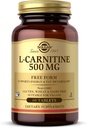Solgar L-Carnitine 500 mg - 60 Tablets - Non-GMO, Vegan, Gluten Free, Dairy Free, Kosher - 30 Servings