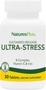 NaturesPlus Ultra-Stress with Iron, Sustained Release - 30 Vegetarian Tablets - Stress Relief Supplement with B-Complex & Vitamin C - Energy Booster, Mood Enhancer - Gluten-Free - 30 Servings