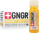 +GNGR Immunity Booster Organic Ginger and Turmeric Shot - Cold Pressed Ginger Shots with Turmeric, Cayenne Pepper, Orange, Lemon for All Natural Immune & Digestive Support 2 fl oz (Pack of 12)