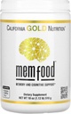 California Gold Nutrition MEM Food, Memory & Cognitive Support with MEM Blend, L-Serine, Organic Lion's Mane and Blueberry Juice Powder, 1.12 lb (510 g)