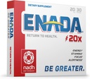 ENADA 20 x NADH Supplement | Boost Energy, Mental Focus, Stamina | Support Fatigue, Cell Regenerator | 20mg NADH 30 Lozenges (1 per serving) | Natural Energy Supplements for Women and Men