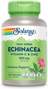 SOLARAY Echinacea Vitamin C & Zinc 850mg Plus Bioflavonoids, Echinacea Capsules for Healthy Immune Support, Vegan, Lab Verified, 60-Day Money-Back Guarantee, 50 Servings, 100 VegCaps