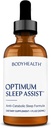 BodyHealth Optimum Sleep Assist, Natural Sleep Aid Vitamin with Melotonin and B6 for Adults, Supplement to Support Sleeping - 30 Servings