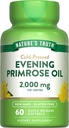 Nature's Truth Evening Primrose Oil Softgels | Cold Pressed | Non-GMO & Gluten Free Supplement