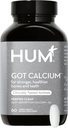 HUM Got Calcium Supplements for Women and Men, Vegan Bone Health & Teeth Health Support Supplement, 630mg Calcium with Vitamin D3, Citrate, for Easy Enhanced Absorption, 60 Vegan Tablets