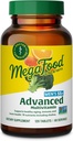 MegaFood Men's 55+ Advanced Multivitamin for Men - Doctor-Formulated -Choline, Vitamin D, Vitamin B12 – Plus Real Food – Brain Health Supplement for Adults & Immune Support - 120 Tabs (60 Servings)