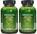 Irwin Naturals Inflamma-Less - 80 Softgels, Pack of 2 - Supports Comfort, Mobility & Flexibility