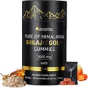 Pure of Himalayan Shilajit Purple Petals Gummies,Fulvic Acid & 85+ Trace Immune Health, Boost Energy, Minerals, Enhance Overall Well-Being for Men and Women Sugar Free Non-GMO 100% Natural Organic