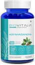 Natural Ashwagandha Capsules 1000mg Herbal Sleep Aid Supplement for Men & Women Adults, Helps Fight Stress Support Energy & Mood, Promote Mind Restfulness - 60 Vegan Capsule