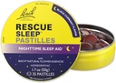 RESCUE Bach Sleep PASTILLES, Black Currant Flavor, Sleep Aid Lozenges, No Melatonin, Homeopathic, Flower Essences, 35 Count