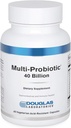 Douglas Laboratories Multi-Probiotic 40 Billion | Provides Probiotics and Prebiotics to Support Gut Microflora and Immunity* | 60 Vegetarian Acid-Resistant Capsules