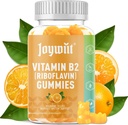 Vitamin B2 Gummies | Riboflavin 400mg | B2 Vitamin 400mg Chewable for Adults and Kids, Migraine Relief & Energy and Nervous System Support, Non GMO, Vegan - 60 Counts