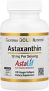 California Gold Nutrition Astaxanthin, Antioxidant Carotenoid, AstaLif Pure Icelandic Biologically Active 99% Isomer, 12 mg, 120 Veggie Softgels