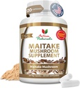 Maitake Mushroom Supplement 1500mg – 120 Vegetarian Capsules – Pure Grifola Frondosa Extract – No Fillers, Chemicals, Additives, or Artificial Colors – Supports Daily Wellness, Energy & Balance