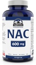 Summit Supplements - NAC Supplement 600mg, Nac n-Acetyl cysteine, Supports Antioxidant Glutathione Levels, Immune System Support, Liver Support - Product of Canada - 150 Capsules