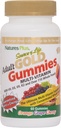 NaturesPlus Source of Life Gold Adult Multivitamin Gummies - 60 Whole Food Gummies - Complete Daily Vitamin Supplement - Free Radical Defense, Energy Support - Gluten-Free - 30 Total Servings