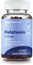 Amazon Elements - Melatonin 10mg Gummies, Supports Restful Sleep, Strawberry, 60 Count (Previously Revly)