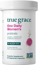 True Grace One Daily Women’s Probiotic - 60 Vegetarian Capsules - 90 Billion CFU - Digestive, Vaginal & Immune Health - Gluten & Soy Free - 60 Servings