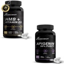 Apigenin Supplement for Sleep & HMB Vitaman D3