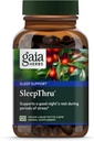 Gaia Herbs SleepThru - Sleep Support Supplement with Ashwagandha Root, Magnolia Bark, Passionflower & Jujube Date* - 120 Vegan Liquid Phyto-Capsules (60-Day Supply)