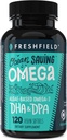 Ocean Saving Omega, Algae Omega 3, DHA Supplement, 4-Month Supply, Sustainably Sourced, Highest Levels of DHA per Capsule (440 mg), w/DPA