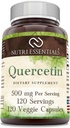 Quercetin 500 mg 120 Veggie Capsules Supplement | Non-GMO | Gluten Free | Made in USA