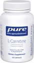 Pure Encapsulations L-Carnitine | Hypoallergenic Supplement for Cardiovascular and Endurance Support | 120 Capsules