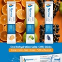 NormaLyte Oral Rehydration Salts- Helps Dietary Management of POTS Syndrome Symptoms-1 Pouches - 30 Sticks (Yields 500mL per Pack)-Pure| Energy Supplements, Potassium Supplement, Dehydration Recovery