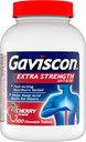 Gaviscon Extra Strength Cherry Chewable Tablet For Fast-Acting Heartburn Relief, 100 Count