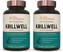Live Conscious KrillWell, Joint, and Cognitive Support | Certified Sustainable Krill Oil 2X More Effective Than Fish Oil - (Pack of 2)