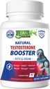LEAN Nutra Testosterone Booster for Men – Natural Vegan Supplement with Tongkat Ali, DHEA, Maca Root, Tribulus, Horny Goat Weed, Zinc, Boron, D-Aspartic Acid – Boost Strength, Energy, Muscle – 90 Caps