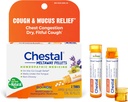 Boiron Chestal Pellets for Cough and Mucus Relief, Nasal or Chest Congestion, and Sore Throat Relief - 2 Count (160 Pellets)