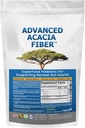 Advanced Acacia Fiber Powder 2.5 Ibs (40oz) Organic Soluble Fiber Leaky Gut Repair Powder. Natural Supplement Prebiotic for Gut Repair