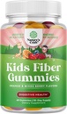 High Prebiotic Fiber Gummies for Kids - Dietary Fiber Supplements for Digestion & Constipation - Chicory Root Kids Immune Gummies - Non-GMO & Vegan Digestive Nutritional Supplements - 60 Count