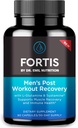 DR. EMIL NUTRITION Fortis Post-Workout Recovery Capsule for Men with L-Glutamine and Sustamine to Support Muscle Recovery & Immune Health, 30 Servings