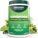 Greens+ Advanced Multi Raw Superfood | Essential Blend of Raw Foods, Superfruits and Sea Vegetables Powder | Vegan | Dietary Supplement | Non GMO, Soy Dairy & Gluten-Free | Size 9.4oz