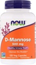 D-Mannose 500mg 120 Capsules (Pack of 2)
