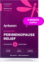 Amberen Perimenopause, Peri-Menopause Multi-Symptom Relief, Vitamin B, Vitamin E & Antioxidants Supplement, Helps Support Hormone Balance, Hot Flashes & Night Sweats, Supplements for Women, 180 Count