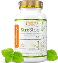 SIGNIFY NATURE StreStop – cortisol Manager – Adrenal Fatigue Supplements – cortisol Health – Adrenal Cortex – Lemon Balm – Adrenal Restore - Serotonin Booster