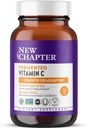 New Chapter Fermented Vitamin C + Elderberry, ONE Daily for Immune Support & Collagen Protection, Made with Organic Herbs, Certified Vegan, Gluten Free, 60 Count