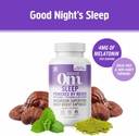OM MUSHROOM SUPERFOOD Zen and Sleep Bundle Mushroom Capsules Superfood Supplement, 90 Count, 30 Days Supply of Each